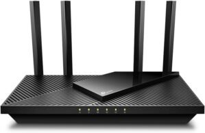 TP-Link AX1800 WiFi 6 Router V4 (Archer AX21) – Dual Band Wireless Internet Router, Gigabit Router, Easy Mesh, Works with Alexa – A Certified for Humans Device