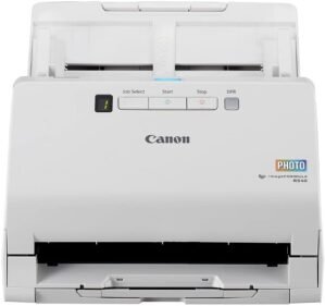 Canon imageFORMULA RS40 – Photo and Document Scanner, Auto Document Feeder, Windows and Mac, Scans Old and New Photos in Varying Sizes, USB Interface