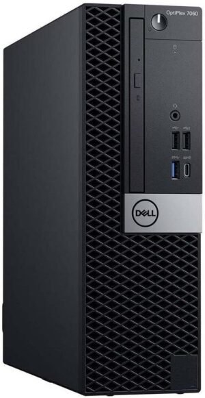 Dell Optiplex 7060 SFF Desktop Computer PC | Intel 8th Gen i7-8700 (6 Core) | 16GB DDR4 Ram 256GB NVMe M.2 SSD | Built-in WiFi & Bluetooth | Windows 11 Pro | Wireless Keyboard & Mouse(Renewed)