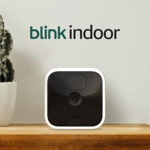 Blink Indoor – wireless, HD security camera with two-year battery life, motion detection, and two-way audio – 5 camera system