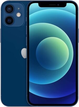 Apple iPhone 12 Mini 5G, US Version, 128GB, Blue – Unlocked (Renewed)