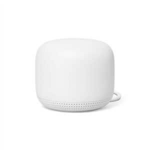 Nest WiFi Point – Wi-Fi Extender and Smart Speaker – Works with Nest WiFi and Google WiFi Home Wi-Fi Systems – Requires Router Sold Separately – Snow