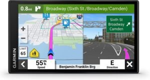 Garmin DriveSmart 66 EX 6-Inch Car GPS Navigator with Advanced Lane Guidance, Real-Time Traffic and Lifetime Map Updates (Black) (Renewed)