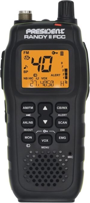 Randy II FCC – First FCC Approved AM/FM Handheld CB Radio