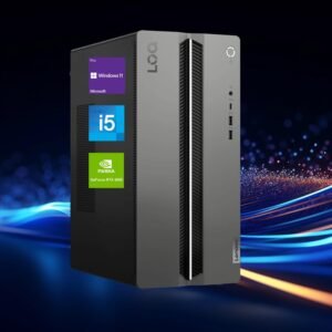 Lenovo LOQ i5 RTX 4060 Premium Gaming Tower Desktop, i5-14400F(Beats Intel i7-13700H), NVIDIA GeForce RTX 4060, 32GB DDR5 RAM, 1TB SSD, Wired KB & Mouse, Wi-Fi 6, Windows 11 Pro