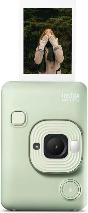 Fujifilm INSTAX Mini LIPLAY Hybrid Instant Camera – Matcha Green