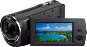 Sony HDR-CX220 Full HD Camcorder SteadyShot with 8.9 MP Exmor R 27x Optical / 32x Extended Zoom (Black) (Renewed)