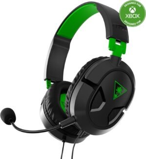Turtle Beach Recon 50 Wired Gaming Headset – Xbox Series X|S, Xbox One, PS5, PS4, PlayStation, Nintendo Switch, Mobile & PC with 3.5mm – Removable Mic, 40mm Speakers, In-line Controls – Black