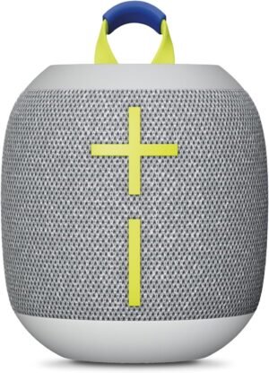 Ultimate Ears WONDERBOOM 4 Portable Waterproof Bluetooth Speaker with Big Bass and 360-Degree Sound, Dustproof Floating Speaker with 131ft (40m) Range – Gray