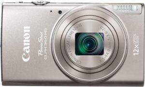 Canon PowerShot ELPH 360 Digital Camera w/ 12x Optical Zoom and Image Stabilization – Wi-Fi & NFC Enabled (Silver)
