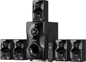Bobtot Surround Sound Speakers Home Theater Systems – 700 Watts Peak Power 5.1/2.1Wired Stereo Speaker System 5.25″ Subwoofer Strong Bass with Bluetooth HDMI ARC Optical Input