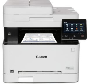 Canon Color imageCLASS MF656Cdw – Wireless Duplex Laser Printer, All-in-One with Copier, Scanner, Fax, Auto Document Feeder, Mobile Ready, 3 Year Limited Warranty, 22 PPM, White