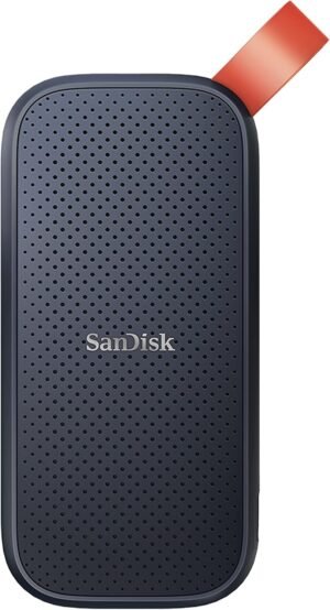 SanDisk 2TB Portable SSD – Up to 800MB/s, USB-C, USB 3.2 Gen 2, Updated Firmware – External Solid State Drive – SDSSDE30-2T00-G26