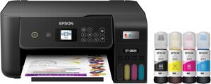 Epson EcoTank ET-2800 Wireless Color All-in-One Cartridge-Free Supertank Printer with Scan and Copy â€“ The Ideal Basic Home Printer – Black, Medium