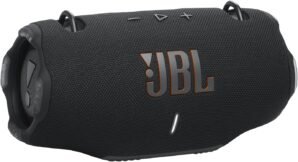 JBL Xtreme 4 – Portable Bluetooth Speaker, Powerful Sound and Deep Bass, IP67 Waterproof, 24 Hours of Playtime, Powerbank, PartyBoost for Multi-Speaker Pairing (Black)