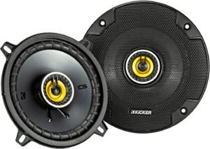 Kicker 46CSC54 CS-Series CSC5 5.25-Inch (130mm) Coaxial Speakers, 4-Ohm (Pair)