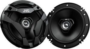 JVC CS-DF620 Car Speakers, 300 Watts of Power Per Pair, 150 Watts Each, 6.5 Inch, Full Range, 2 Way, Sold in Pairs, Black