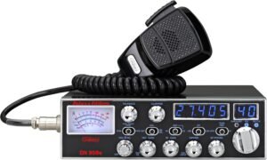 Galaxy DX-959B Mobile CB Radio with Blue Frequency and Channel Digits and Backlit StarLite Faceplate