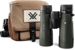 Vortex Optics Diamondback HD 8×42 Binoculars – HD Optical System, Non-slip Grip, Waterproof, Fogproof, Shockproof, Included GlassPak – Unlimited, Unconditional Warranty